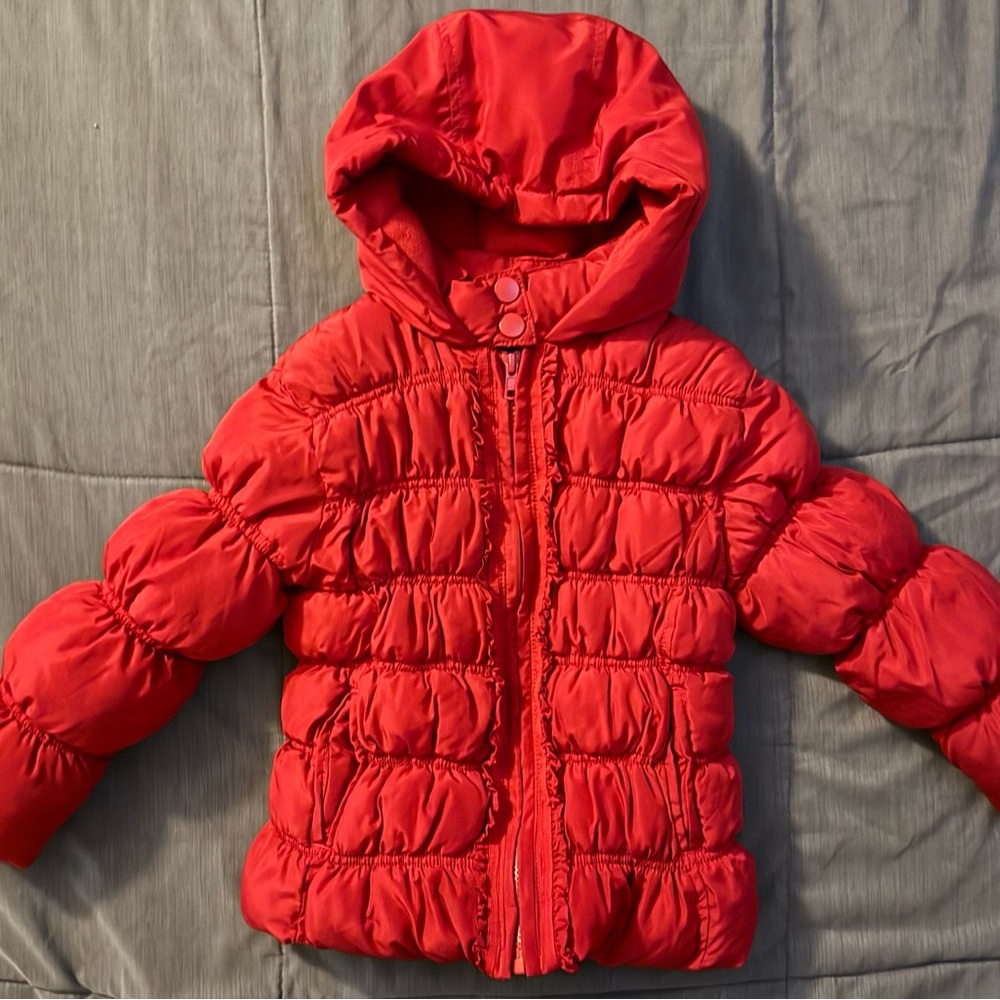 Gymboree Bright Red Puffer Jacket